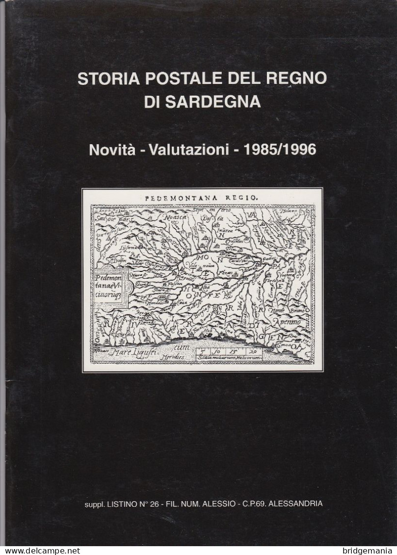 L30 - P.VOLLMEIER - STORIA POSTALE DEL REGNO DI SARDEGNA - 3 VOLUMI - RARO INTROVABILE