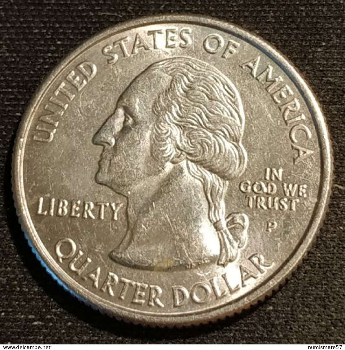 ETATS UNIS - USA - ¼ - 1/4 DOLLAR 2005 P - Virginie De L'Ouest - KM 374 - Quarter Dollar - WEST VIRGINIA - 1999-2009: State Quarters