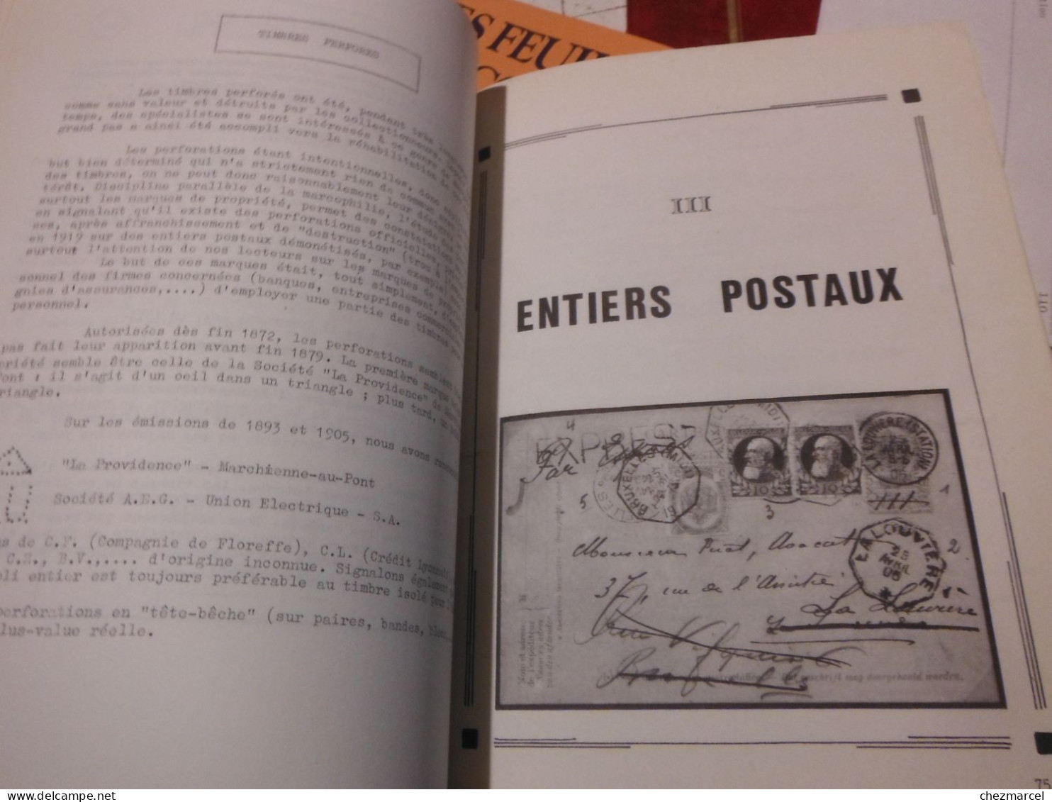 BELGIQUE-2 livres initiation aux classiques belges -les emissions de 1893 -1905 leurs marques postales