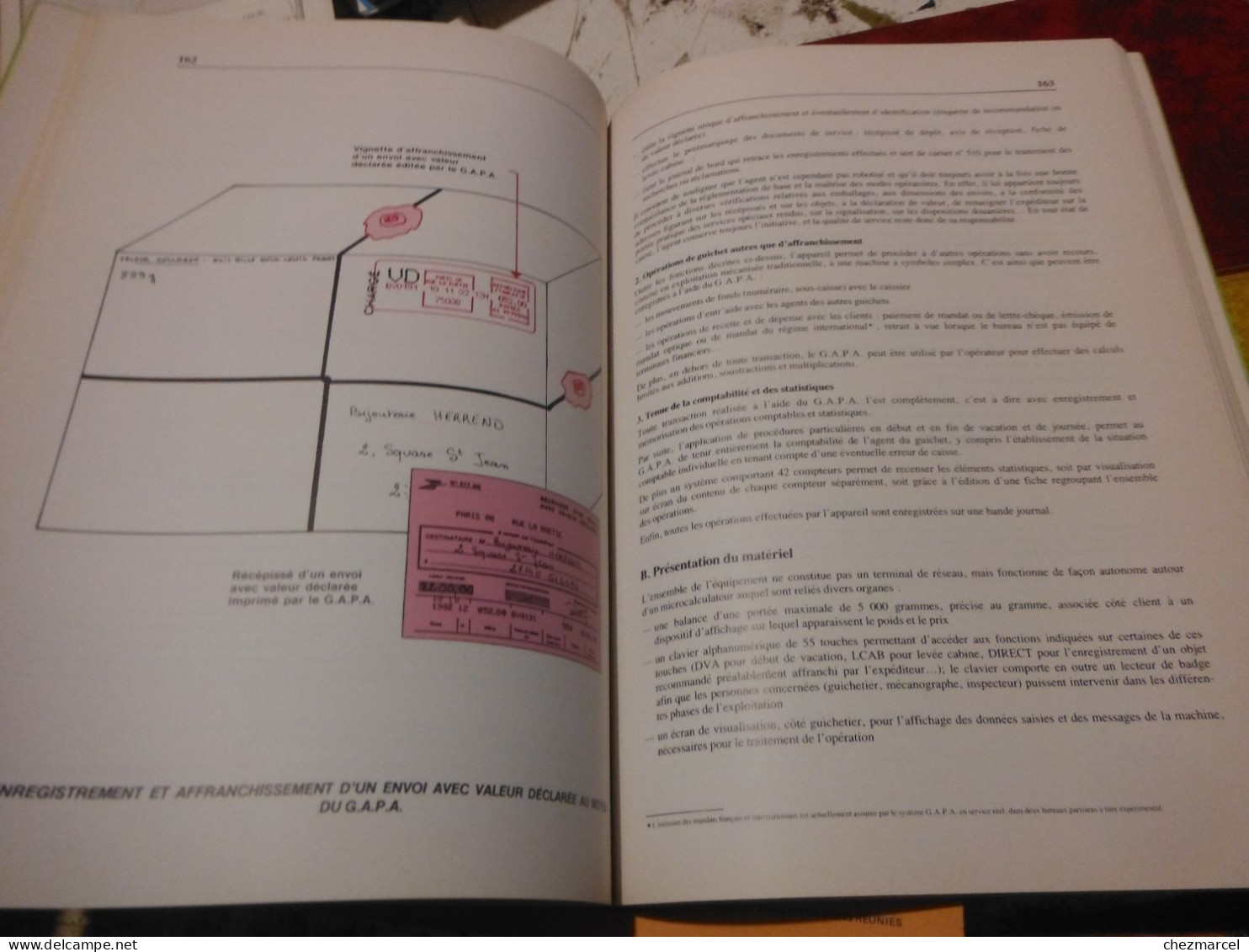 Manuel D Enseignement Professionnel 1982-le Service Postal 300pages Et Illustre... - Administrations Postales