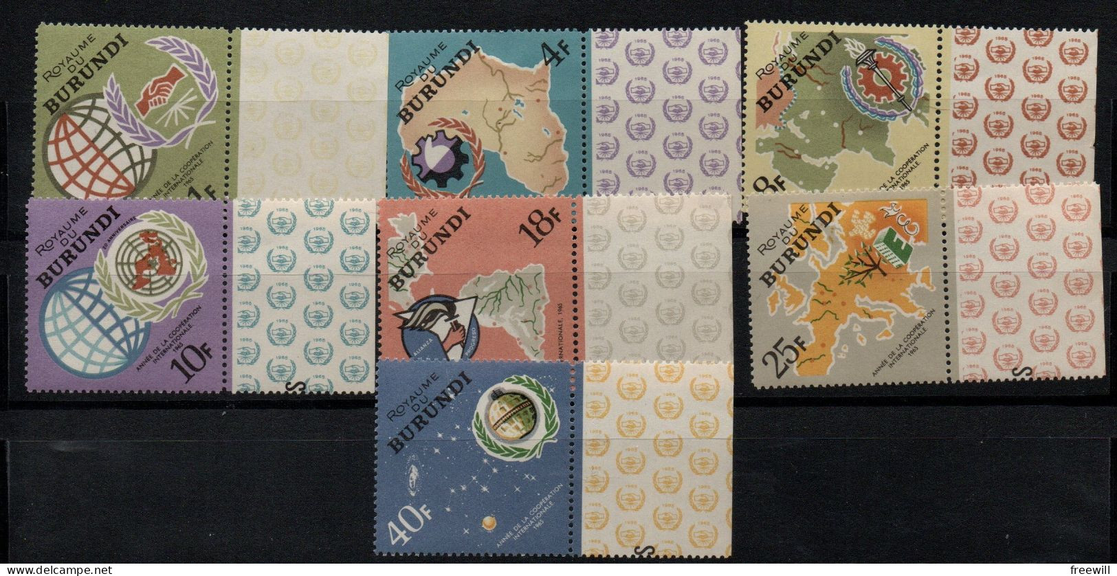 Année De La Coopération Internationale XX 1965 - Unused Stamps