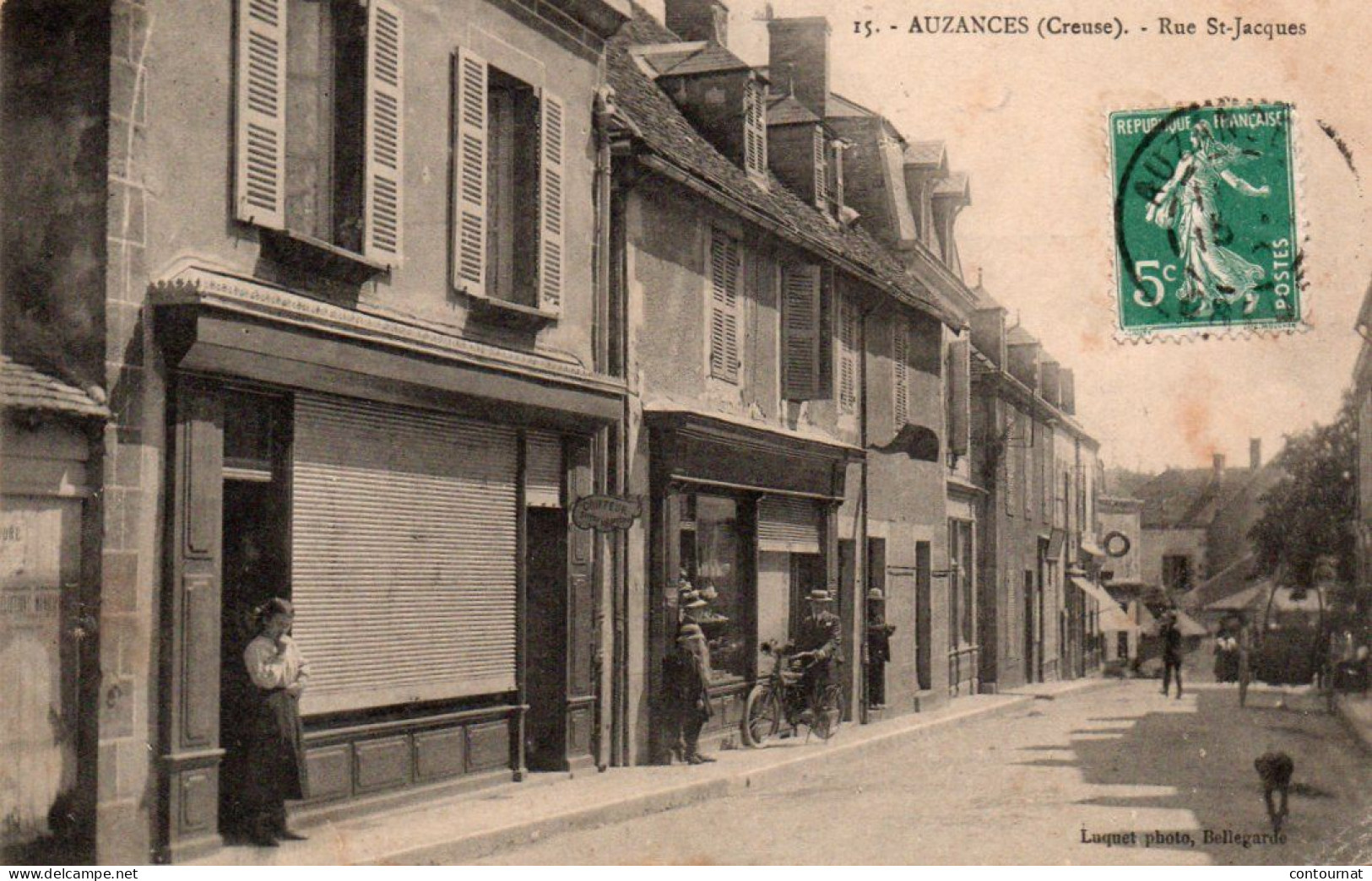 CPA 23 AUZANCES Rue St JACQUES Saint - Auzances