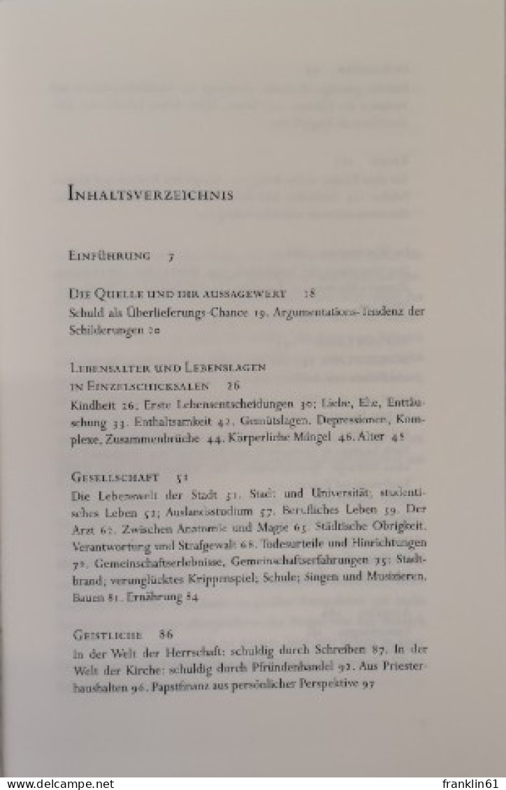 Wahre Geschichten Aus Dem Mittelalter. Kleine Schicksale Selbst Erzählt In Schreiben An Den Papst. - 4. 1789-1914