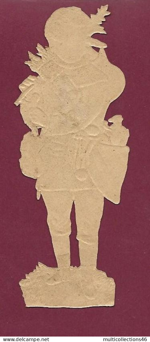 140124 - CHROMO IMAGE DECOUPI ANCIEN - NOEL Enfant Sapin Violon Jouet - Kerstmotief