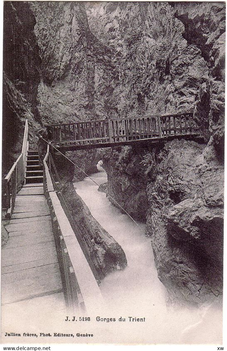 SUISSE - VALAIS - TRIENT - Gorges Du Trient - D 2338 - Trient