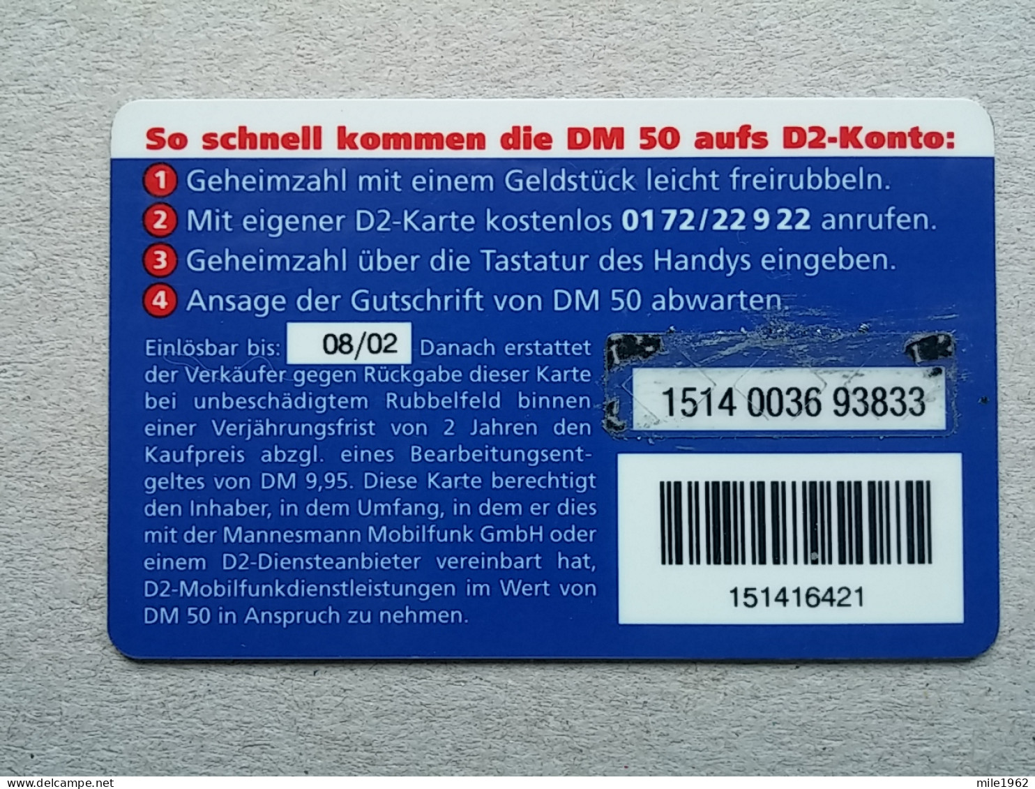 T-583 - GERMANY, Telecard, Télécarte, Phonecard, - Autres & Non Classés