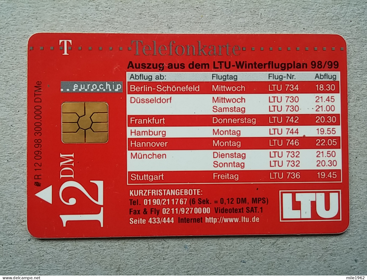 T-592 - GERMANY, Telecard, Télécarte, Phonecard - Andere & Zonder Classificatie