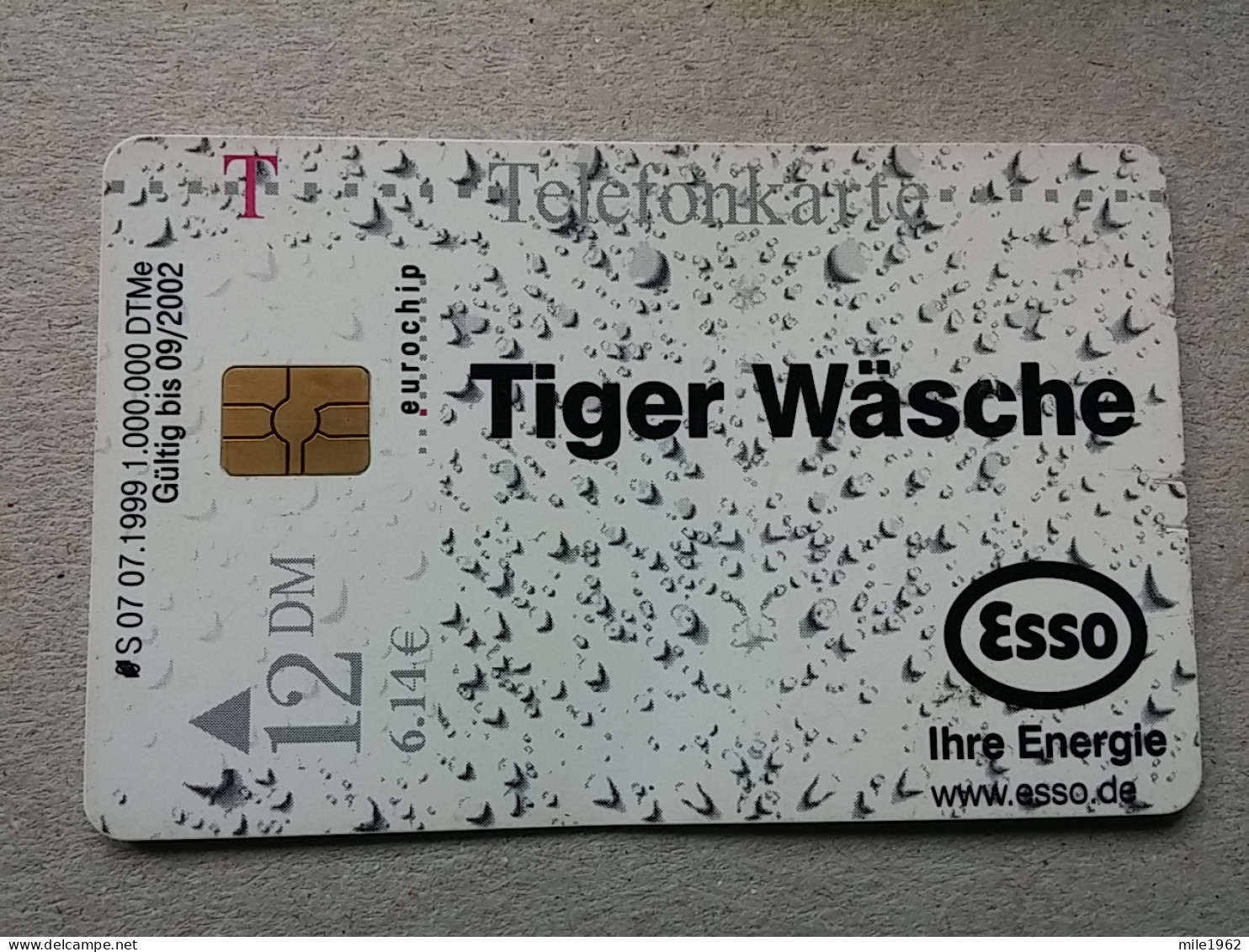 T-592 - GERMANY, Telecard, Télécarte, Phonecard, TIGER, TIGRE - Andere & Zonder Classificatie