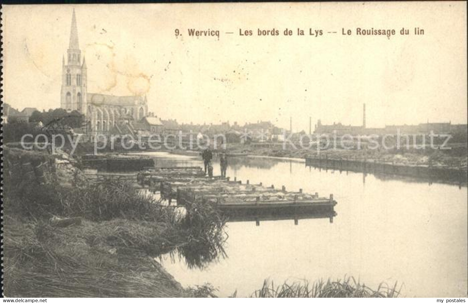 72147523 Wervico Les Bords De La Lys Wervico - Wervik