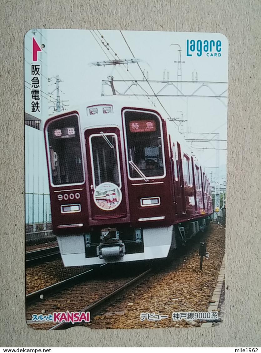 T-612 - JAPAN, Japon, Nipon, Carte Prepayee, Prepaid Card, CARD, RAILWAY, TRAIN, CHEMIN DE FER - Trains