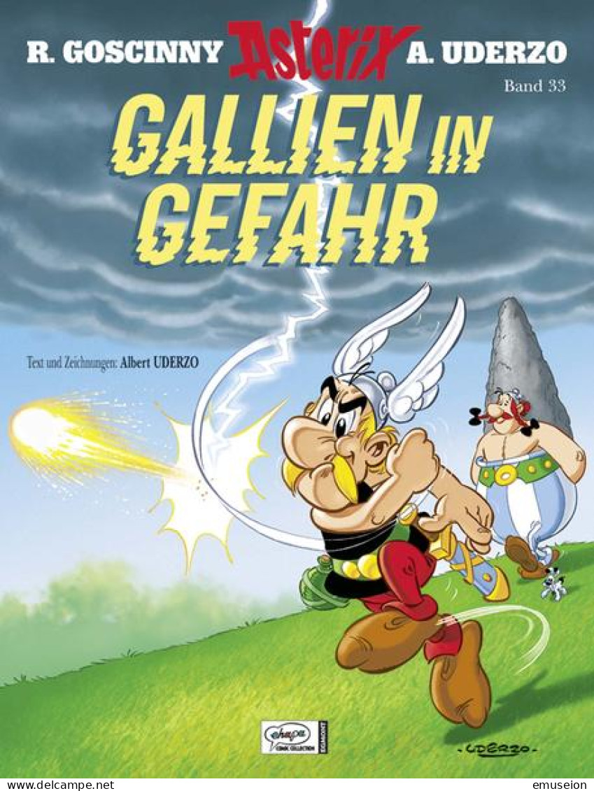 Gallien In Gefahr : Goscinny Und Uderzo Präsentieren Ein Neues Abenteuer Von Asterix - Oude Boeken