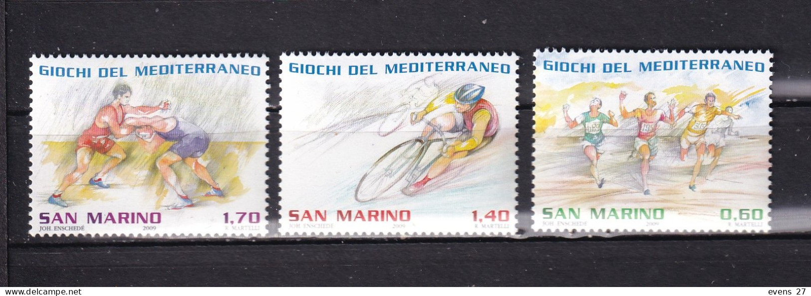SAN MARINO-2009-SPORTS--,-MNH - Unused Stamps