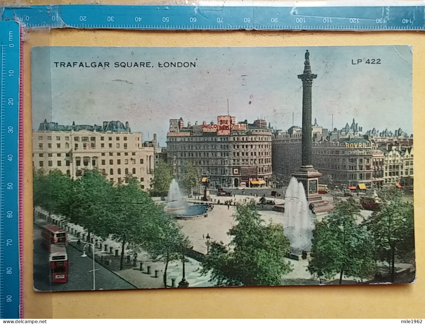 KOV 540-16 - LONDON, England,  - Trafalgar Square