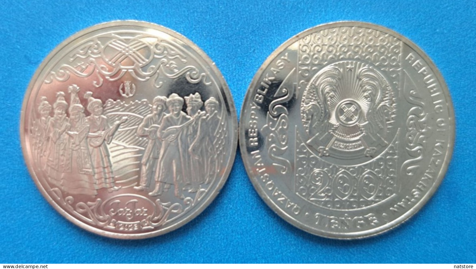 2023..KAZAKHSTAN..   COIN *200 TENGE..''JAR-JAR..RITUALS, NATIONAL GAMES OF KAZAKHSTAN.''..NEW - Kazakhstan