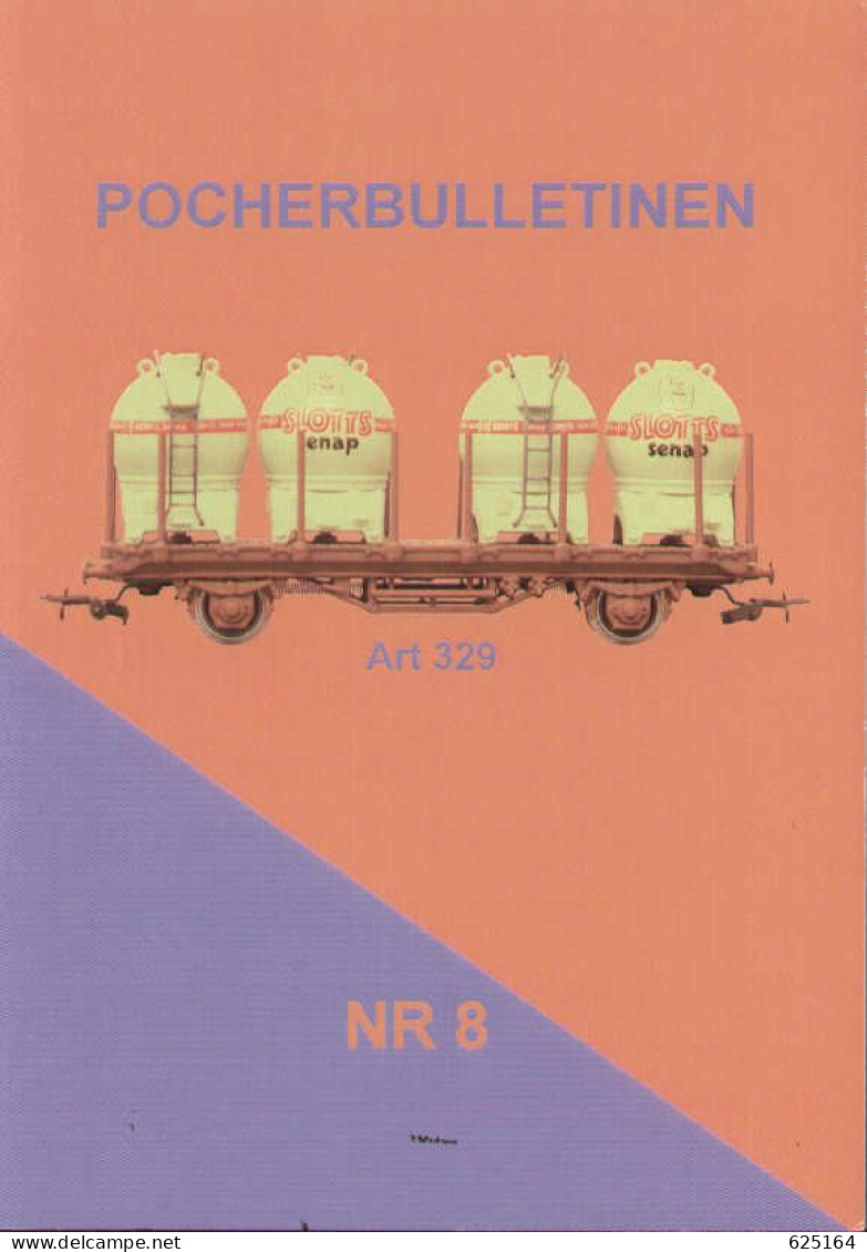 Petit Livre Libretto POCHER BULLETINEN NR 8  2016  Art 329  Schwedisch  - En Suédois - Ohne Zuordnung