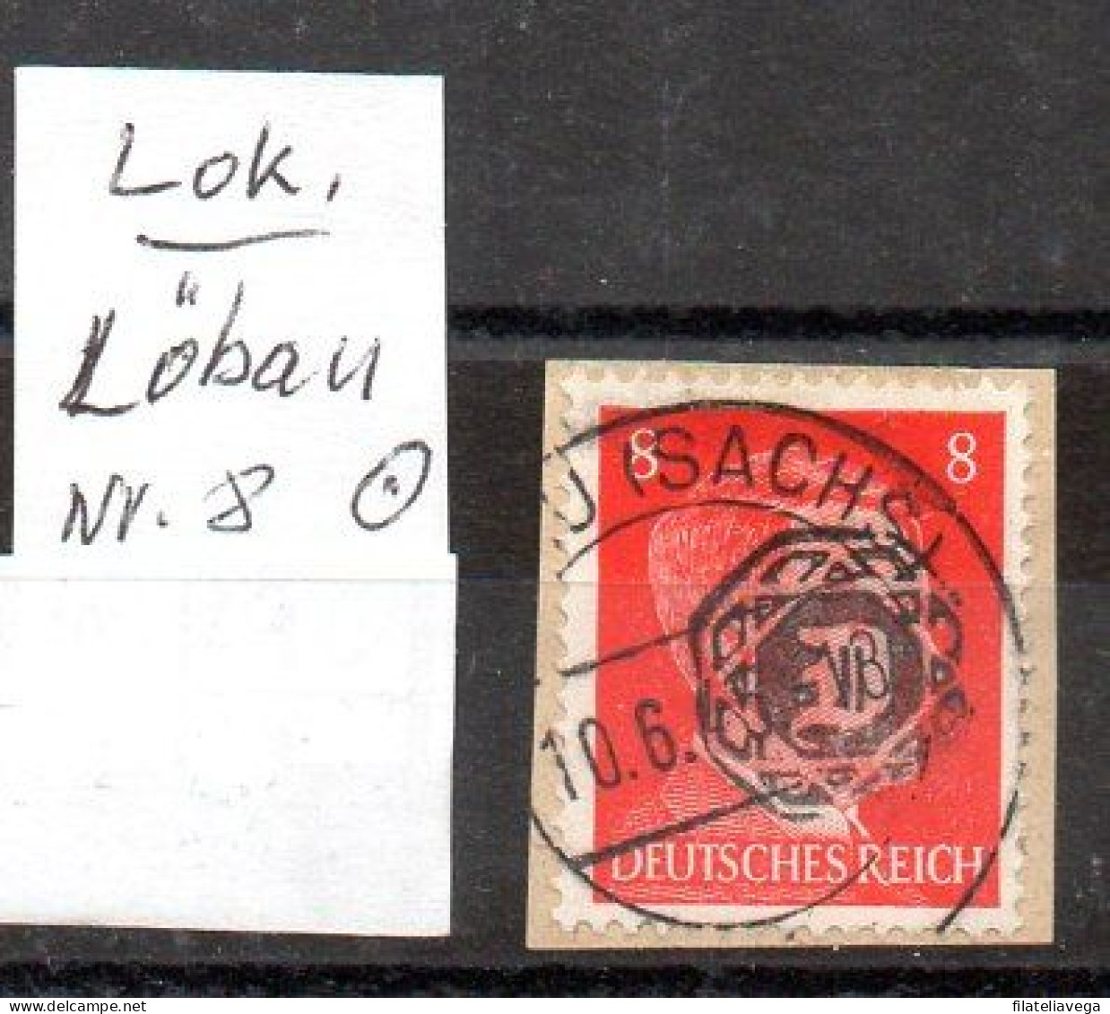 Alemania Sellos Locales ( Lokalausgaben Ab 1945 -Köln-Löbau) ) Nº Michel 8 O - Ungebraucht