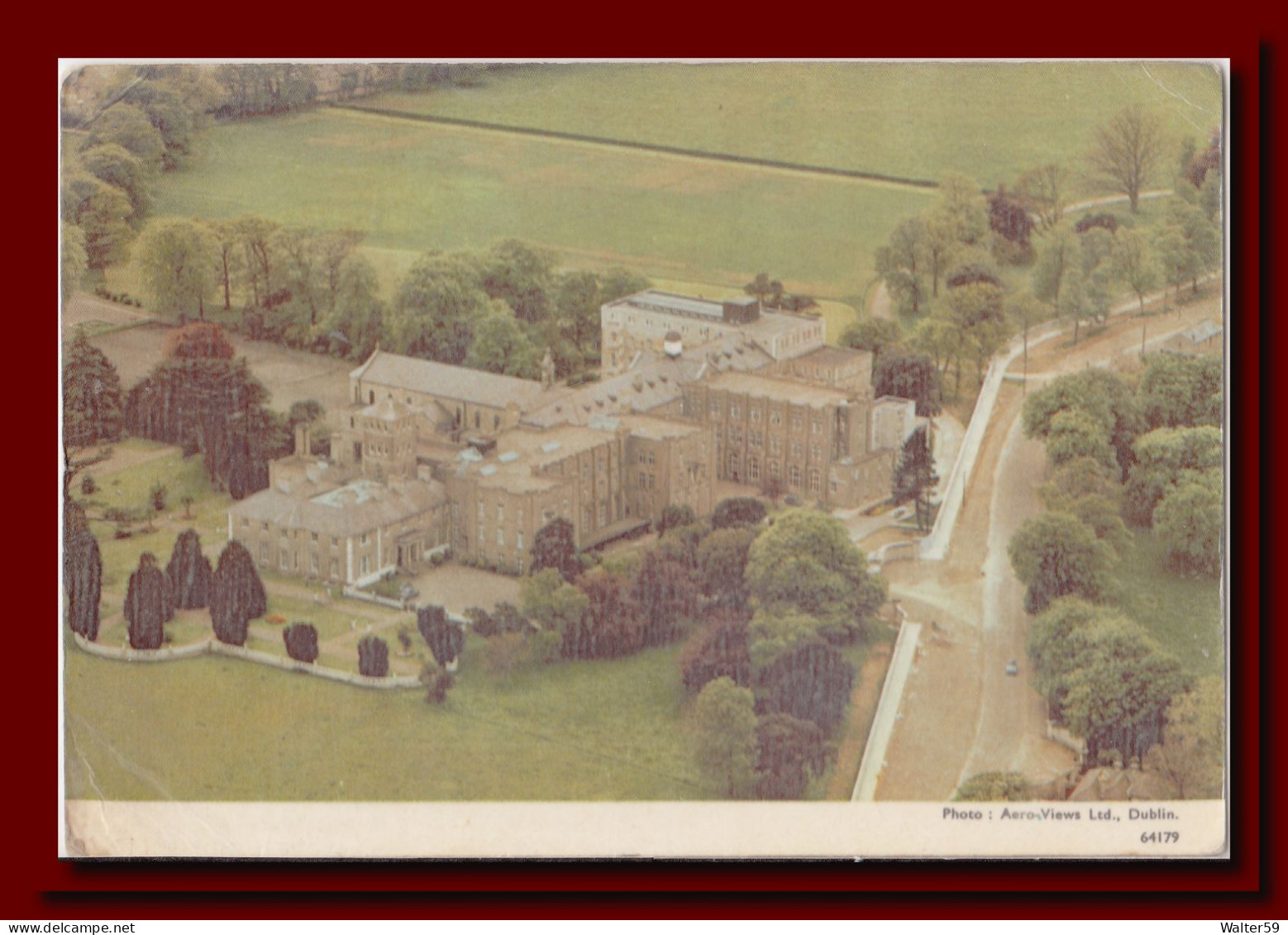 1964 Eire Ireland Postcard Convent Of The Sacred Heart Dublin Posted To England 3scans - Covers & Documents