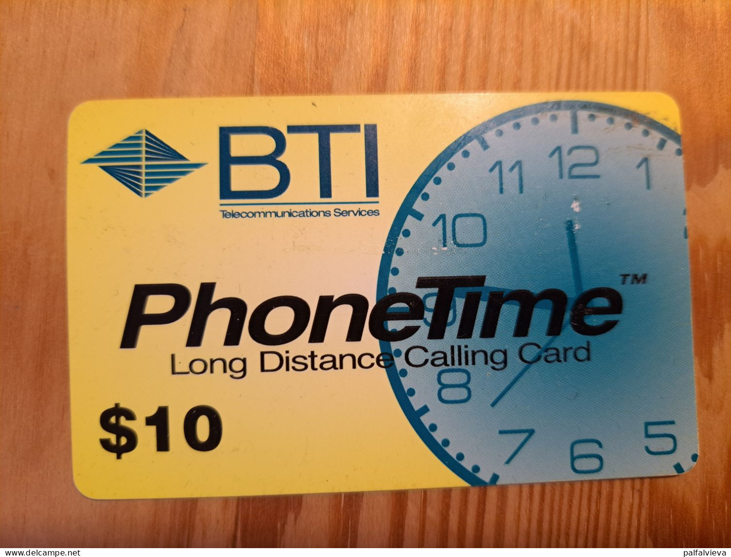 Prepaid Phonecard USA, BTI Telecommunications - Sonstige & Ohne Zuordnung