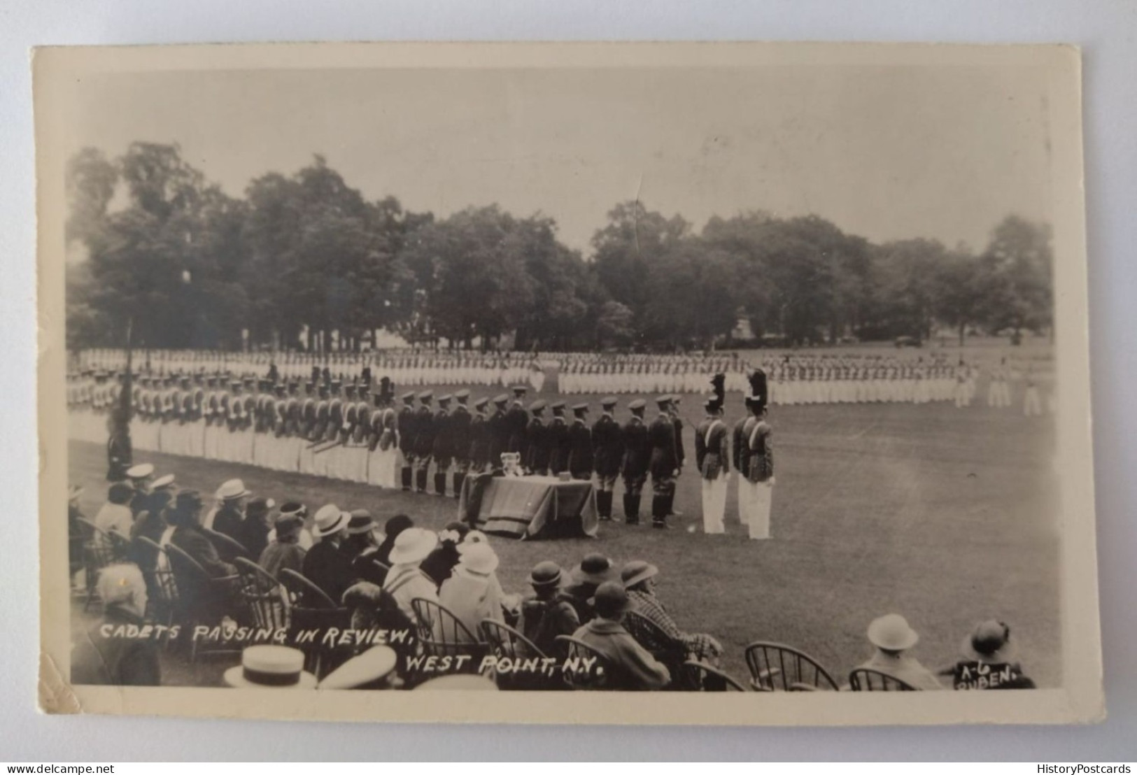 West Point N.Y., Cadets Passing In Review, 1935 - Syracuse