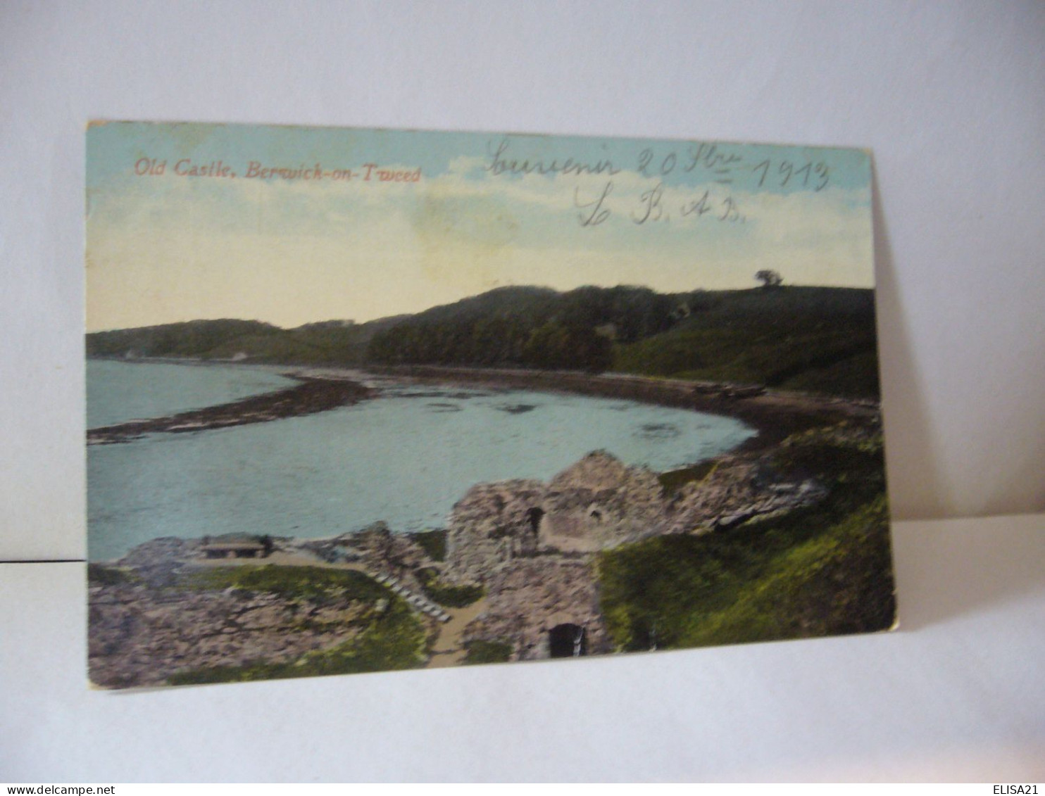 OND CASTLE BERWICH ON TWEED ROYAUME UNI ANGLETERRE CPA 1913 - Other & Unclassified