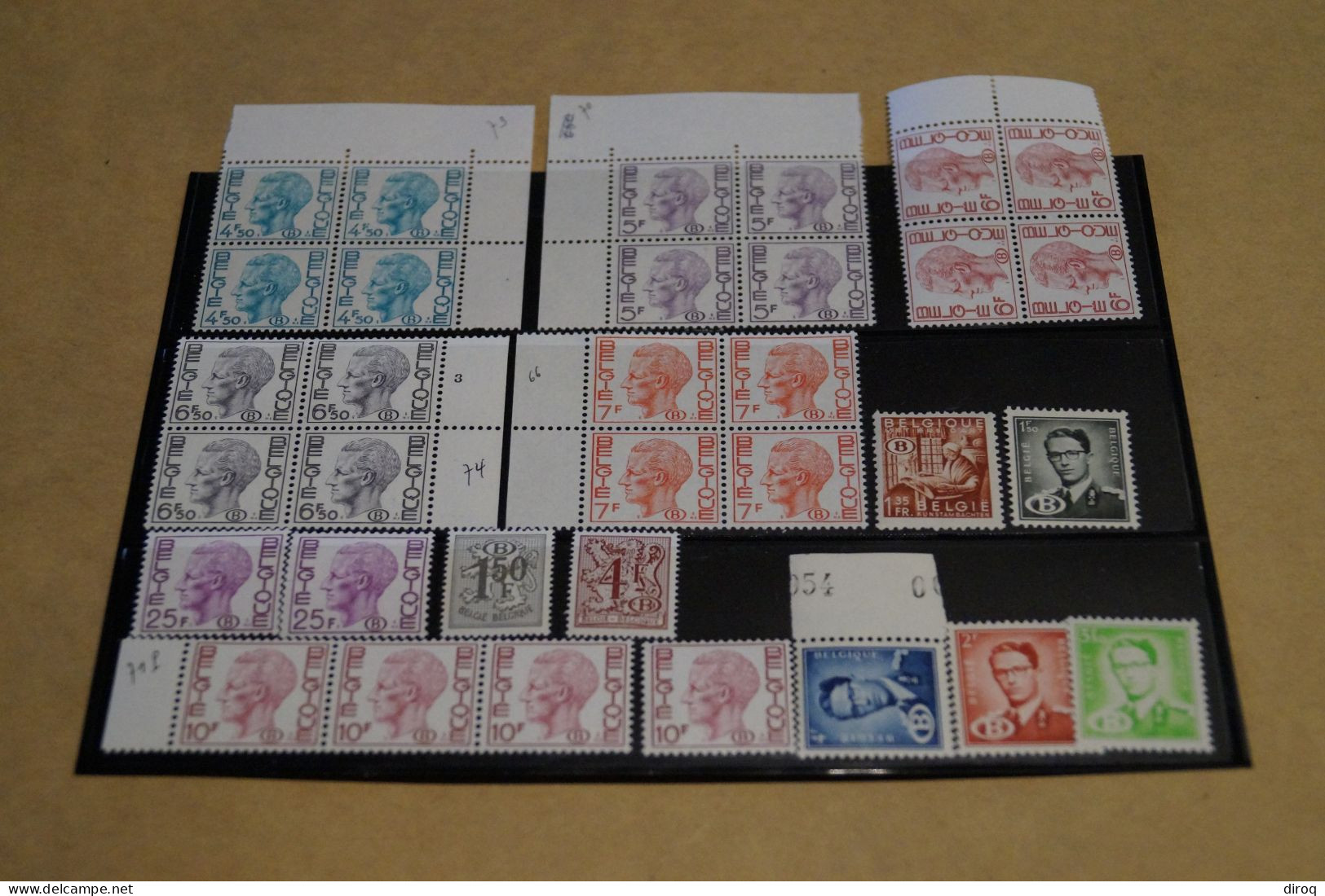 33 Timbres Neuf,Baudoin,chemin De Fer,superbe état Mint Pour Collection - Unused Stamps