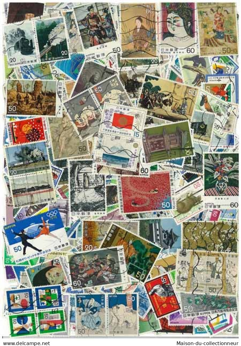 Collection De Timbres Japon Oblitérés 1000 Timbres Différents - Collections, Lots & Series