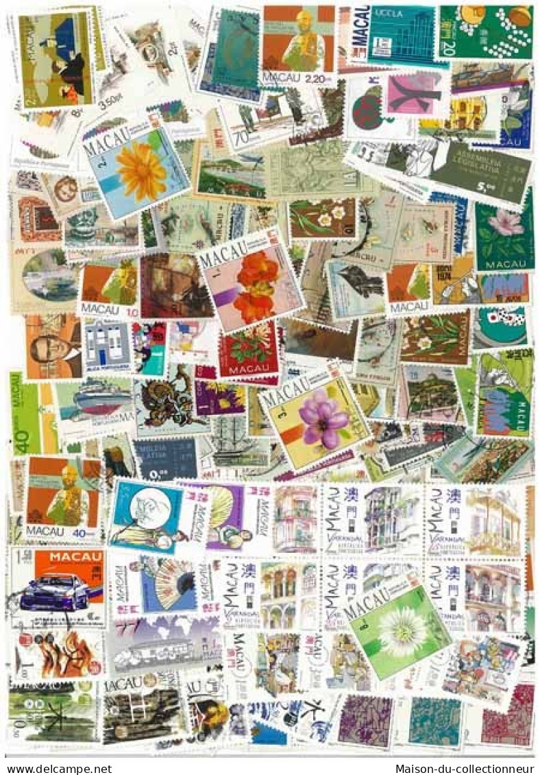 Collection De Timbres Macao Oblitérés 50 Timbres Différents - Collections, Lots & Series