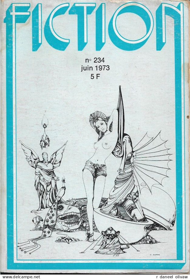 Lot 10 Fiction Et Fiction Spécial 1963 à 1976 (assez Bon état à Moyen) - Fictie