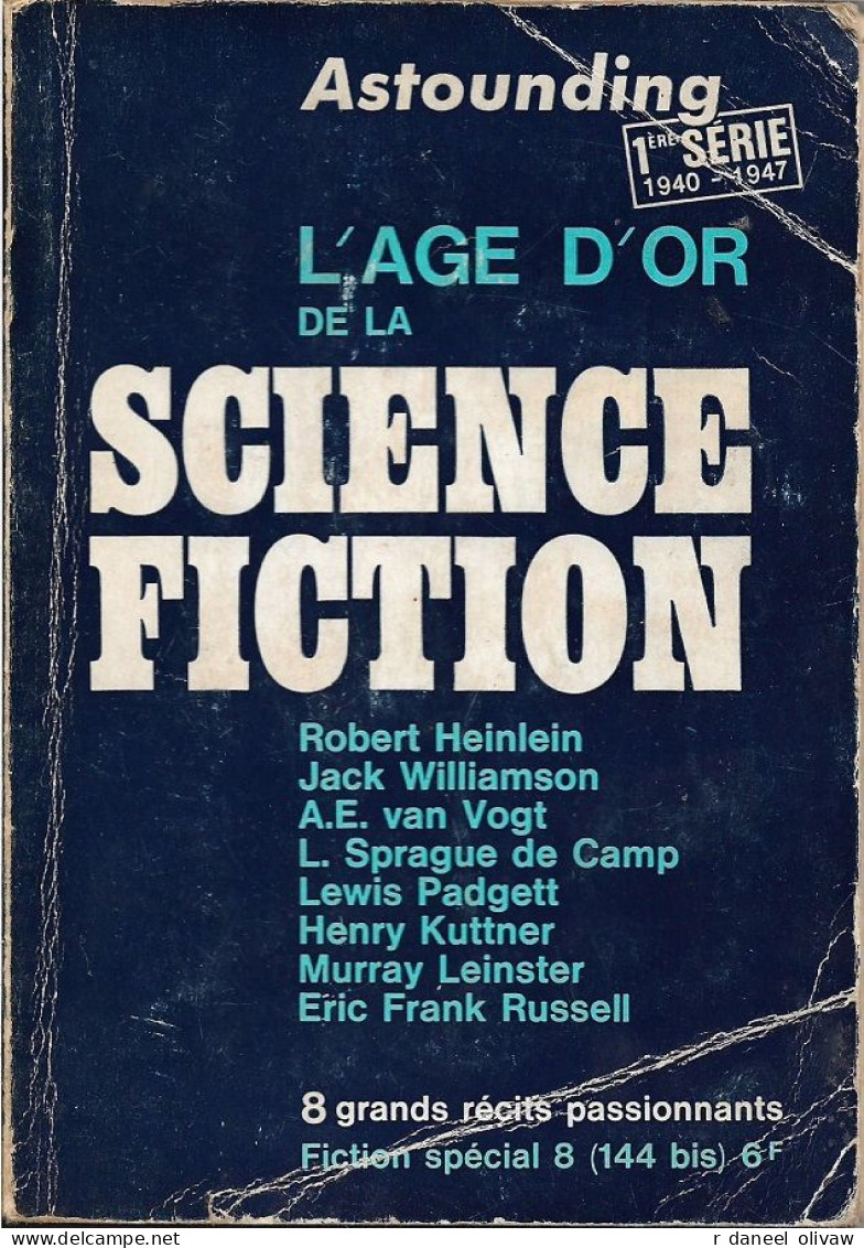 Lot 10 Fiction et Fiction spécial 1963 à 1976 (assez bon état à moyen)