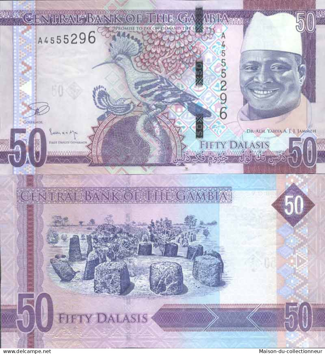 Billet De Banque Collection Gambie - PK N° 34 - 50 Dalasis - Gambia