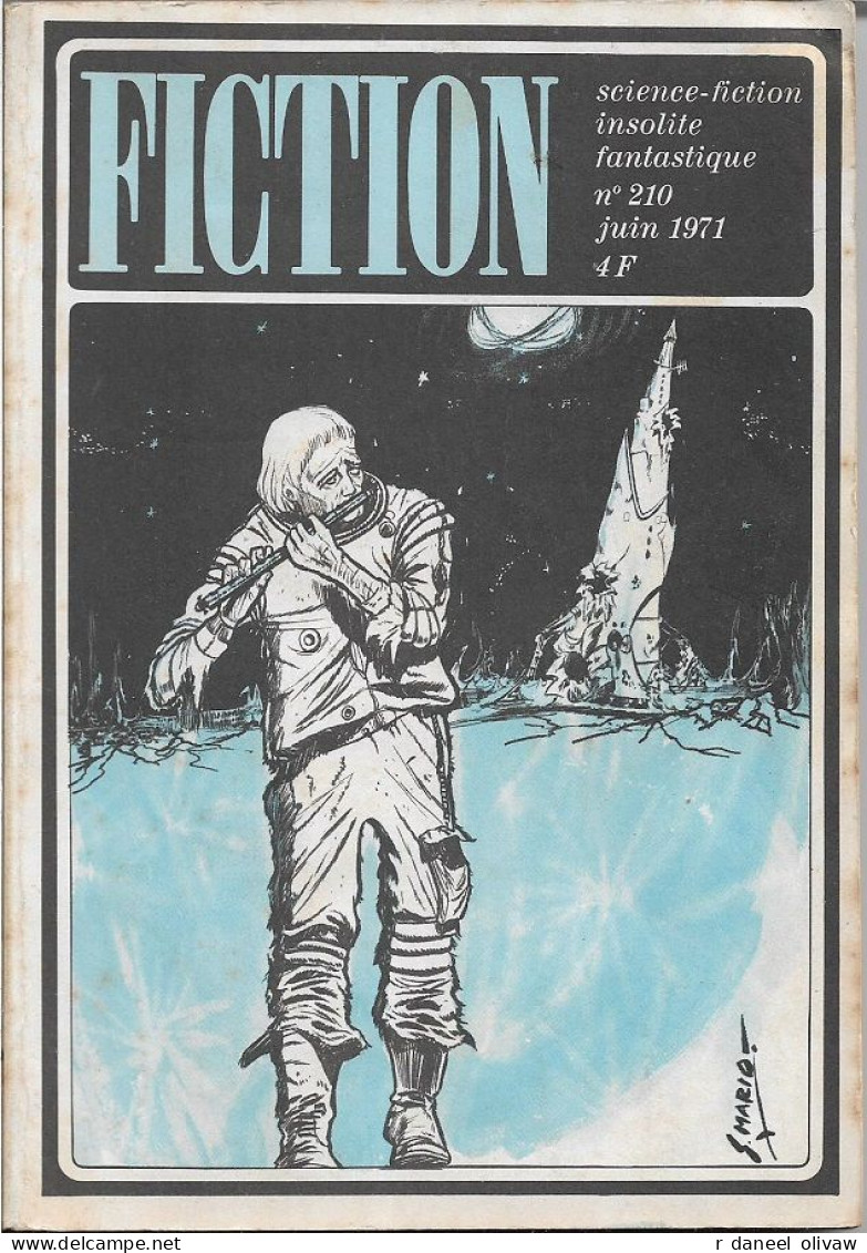 Lot 10 Fiction 1957 à 1972 (assez bon état)