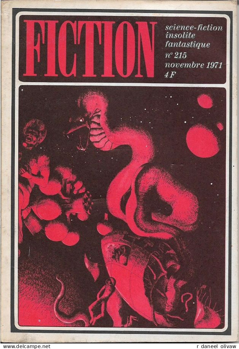 Lot 10 Fiction 1957 à 1972 (assez bon état)