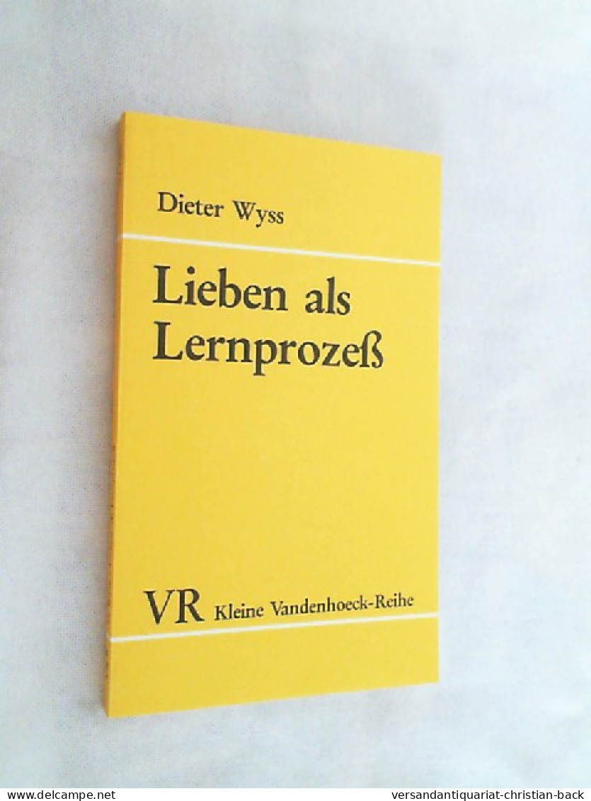 Lieben Als Lernprozess. - Psychologie