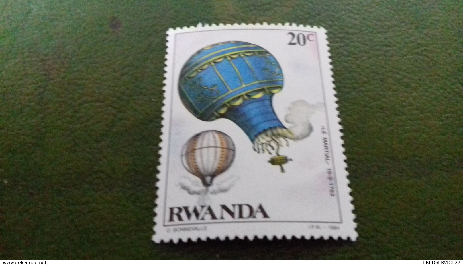 TIMBRE RWANDA 1984 NEUF - Other & Unclassified