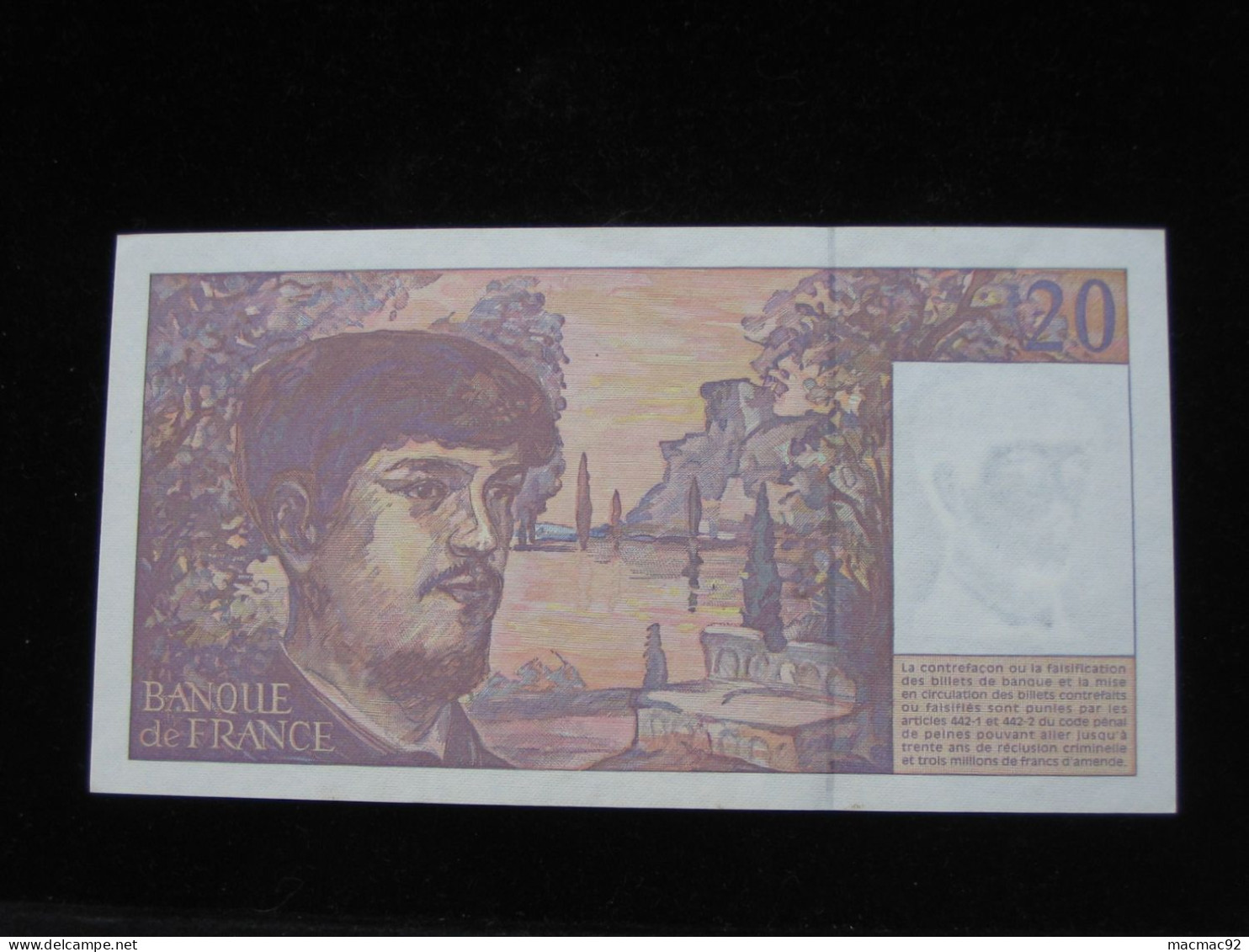 20 Vingt Francs DEBUSSY 1997  **** EN ACHAT IMMEDIAT **** - 20 F 1980-1997 ''Debussy''