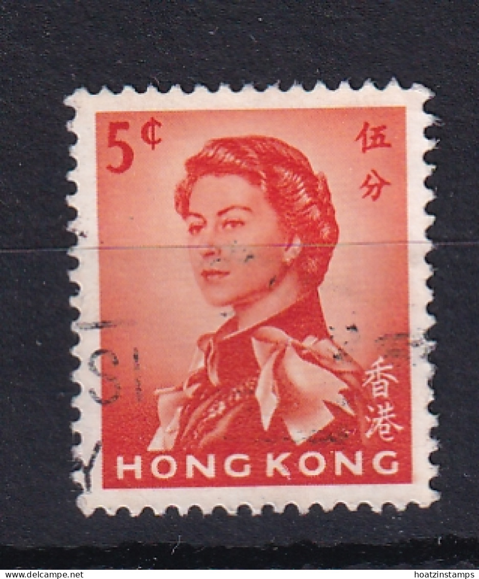 Hong Kong: 1962/73   QE II     SG196      5c       Used - Usados