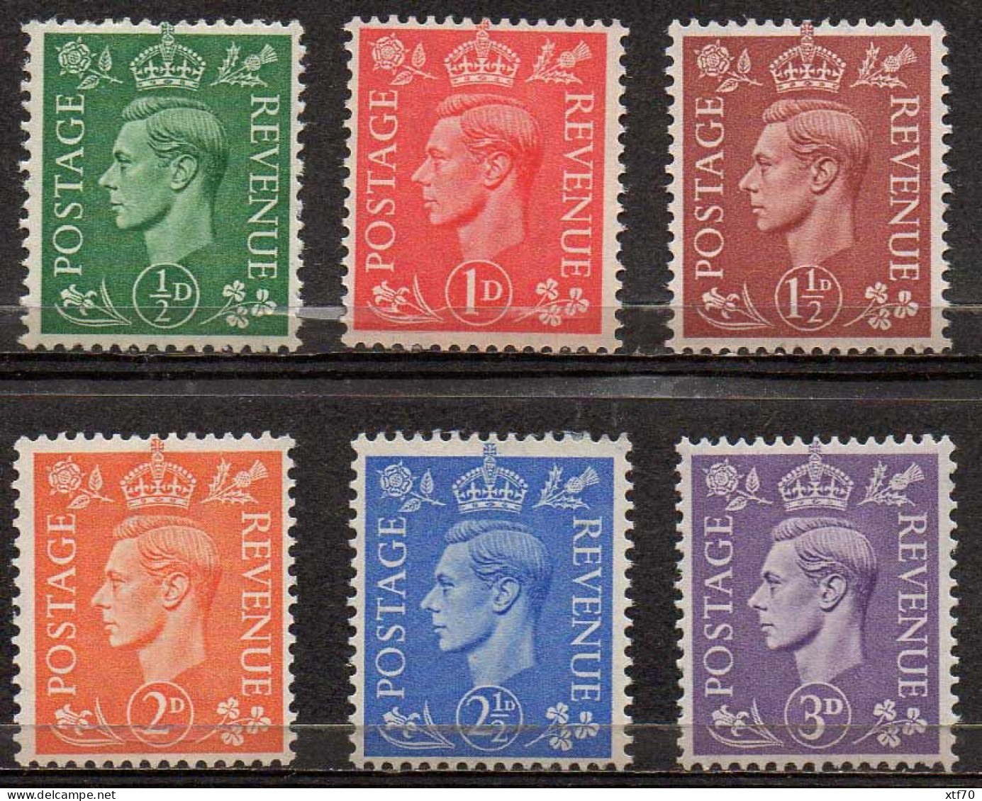 GREAT BRITAIN 1941-42 Definitives - Nuevos