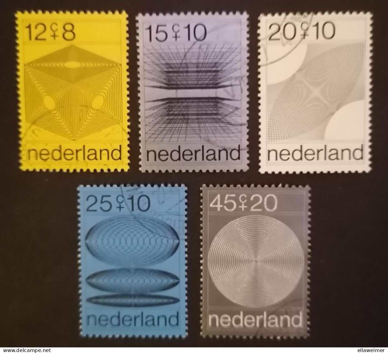 Nederland/Netherlands - Nrs. 965 T/m 969 Zomerzegels (gestempeld/used) 1970 - Oblitérés