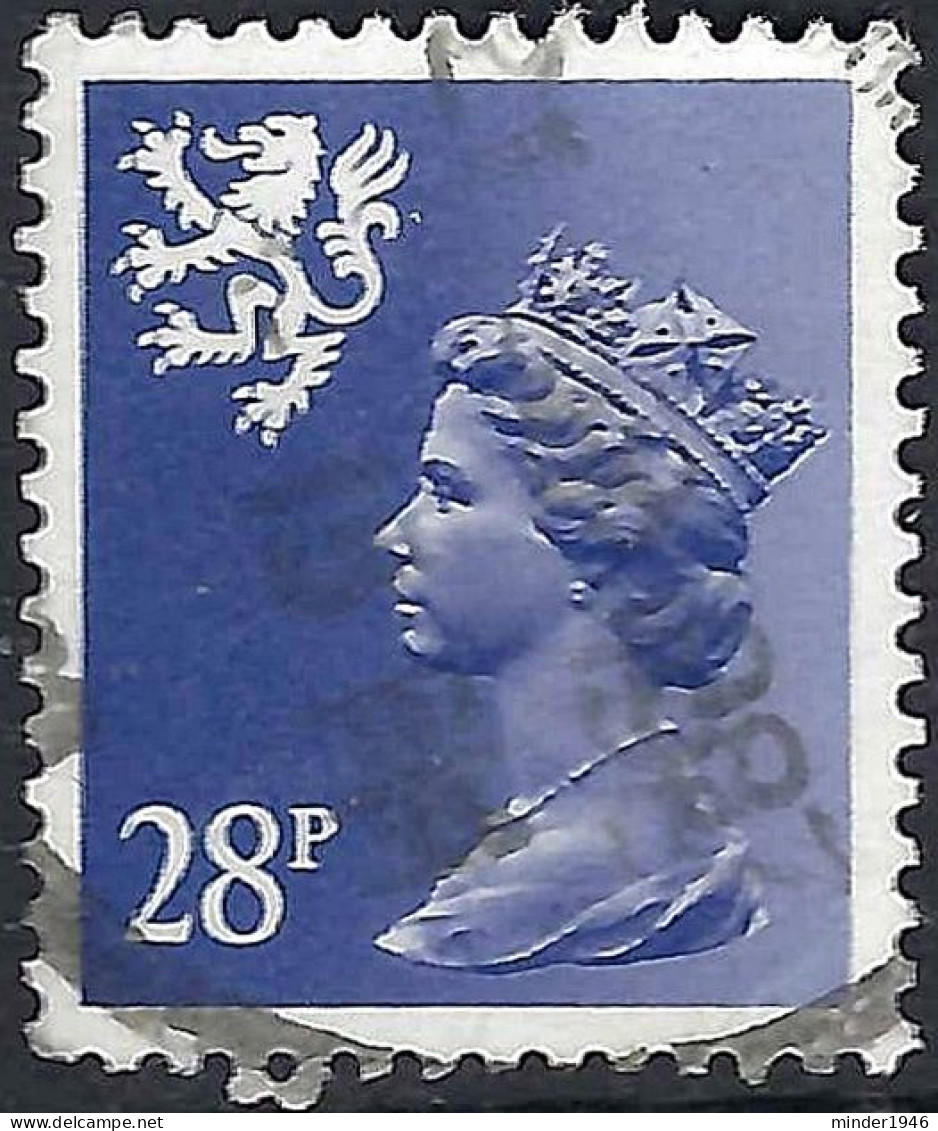 GREAT BRITAIN Scotland 1983 QEII 28p Violet Machin Perf 14 SGS50 Used - Scotland