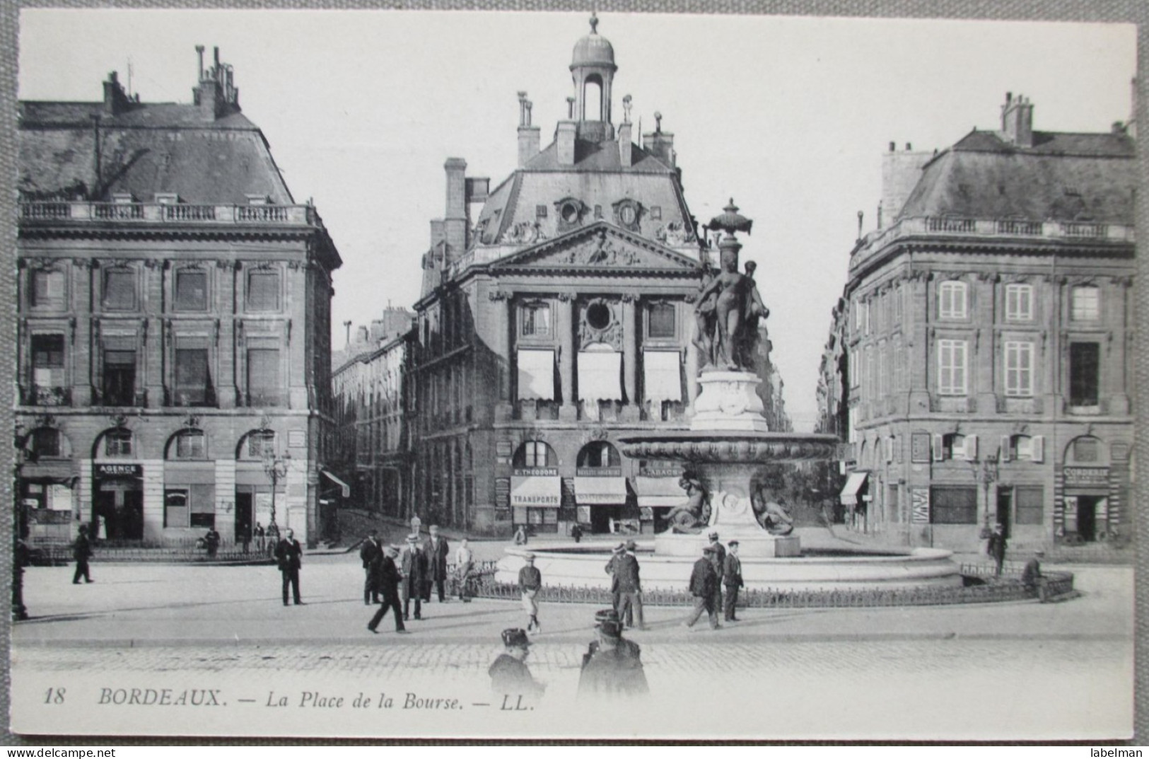 FRANCE BORDEAUX PLACE DE LA BOURSE STOCK EXCHANGE CARTE POSTALE ANSICHTSKARTE POSTCARD CARD KARTE CARTOLINA POSTKARTE - Brumath