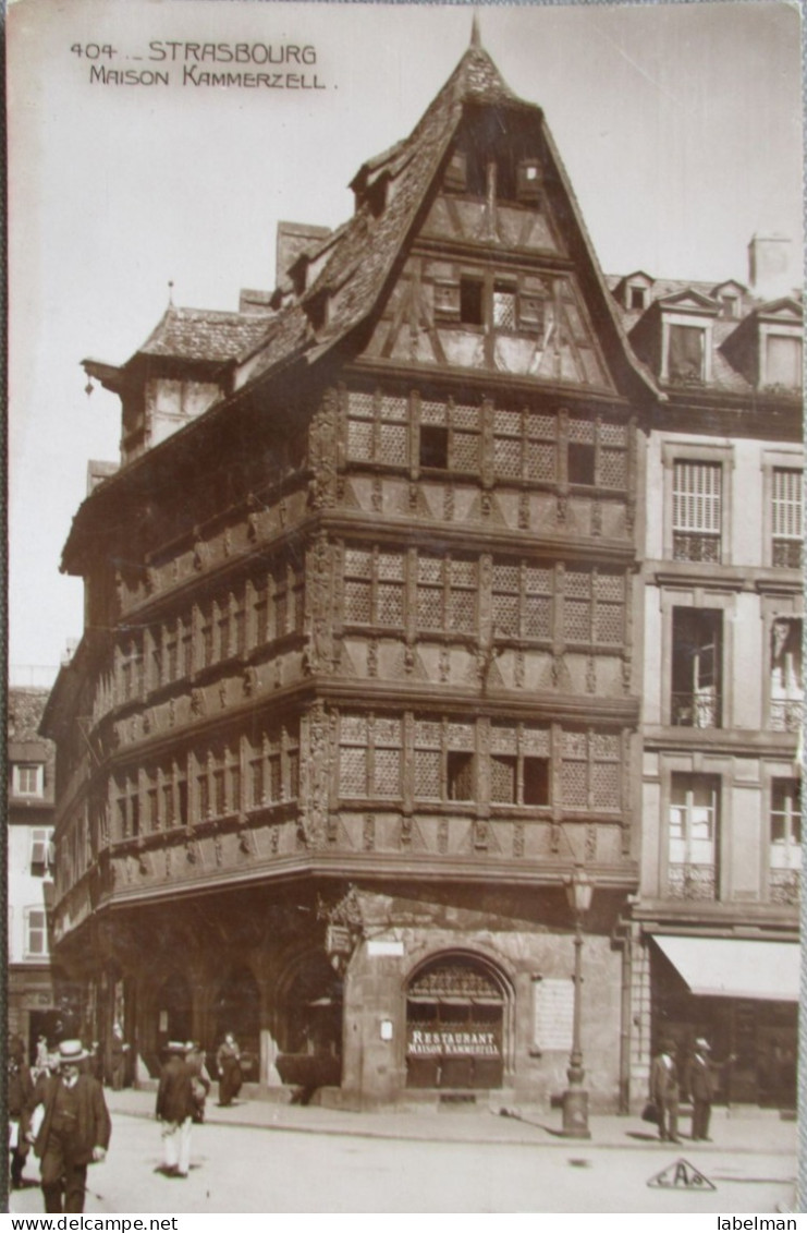 FRANCE STRASSBOURG KAMMERZELL HOUSE CP PC AK CARTE POSTALE ANSICHTSKARTE POSTCARD CARD KARTE CARTOLINA POSTKARTE - Brumath