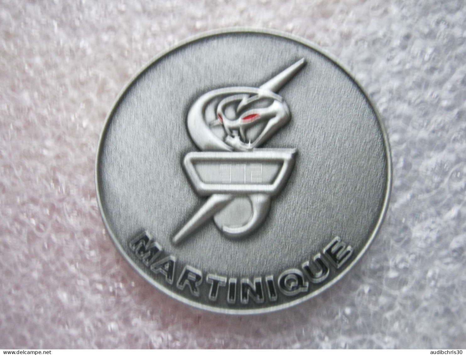 RARE GENDARMERIE AGIGN 972 MARTINIQUE (COIN BI FACE 40MM) - Politie En Rijkswacht