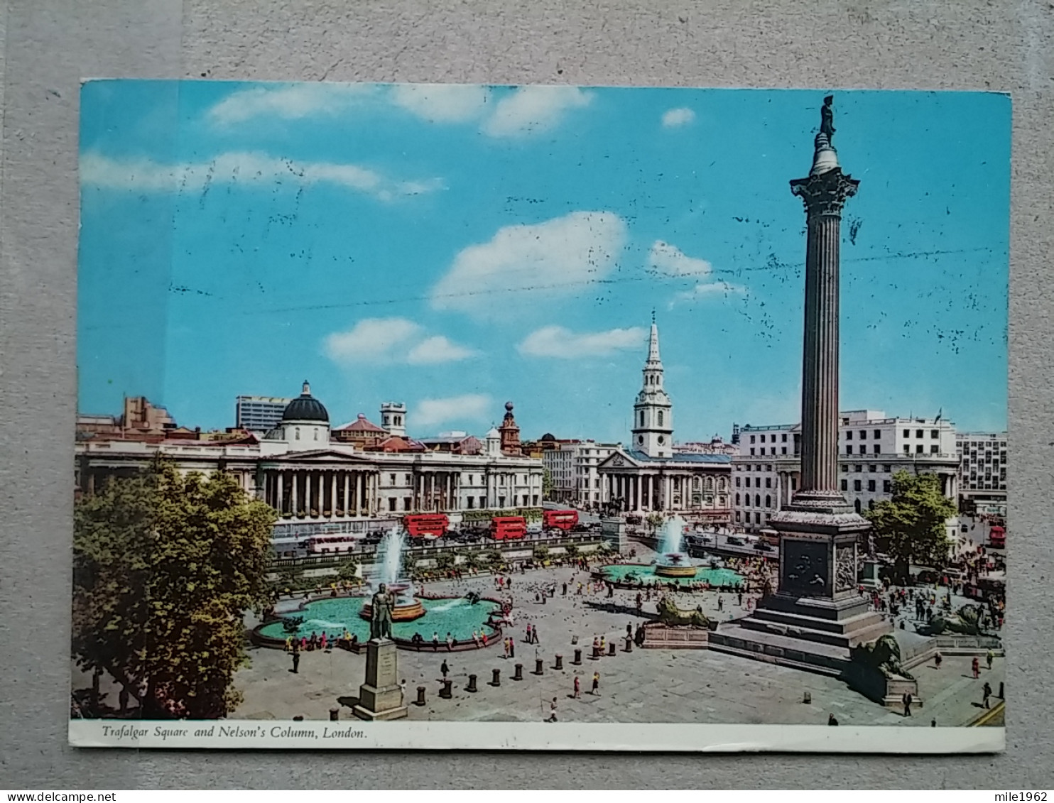 KOV 540-28 - LONDON, England, - Trafalgar Square