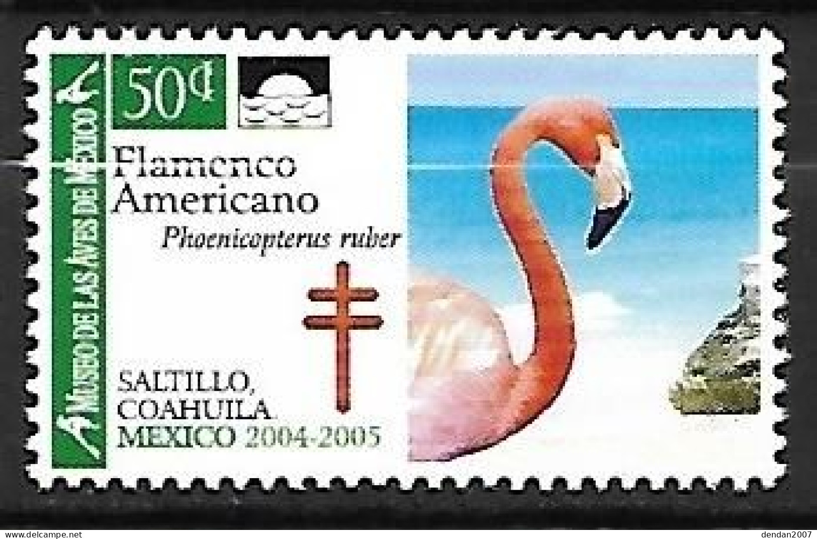 Mexico - MNH ** "museo De Las Aves De Mexico" 2004-2005 : American Flamingo (Phoenicopterus Ruber) - Flamants