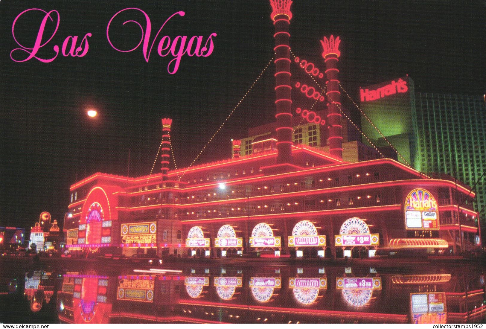 LAS VEGAS, NEVADA, CASINO, ARCHITECTURE, UNITED STATES, POSTCARD - Las Vegas