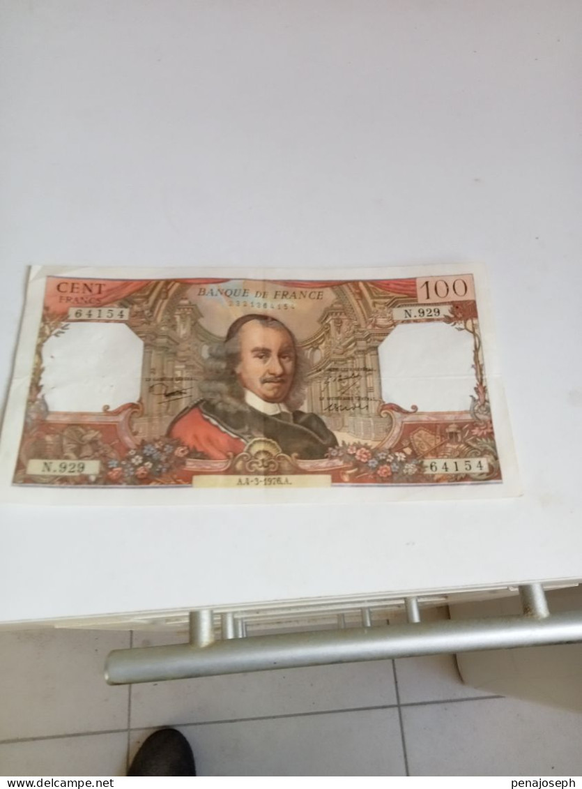 100 Francs 1976 Corneille - 100 F 1964-1979 ''Corneille''