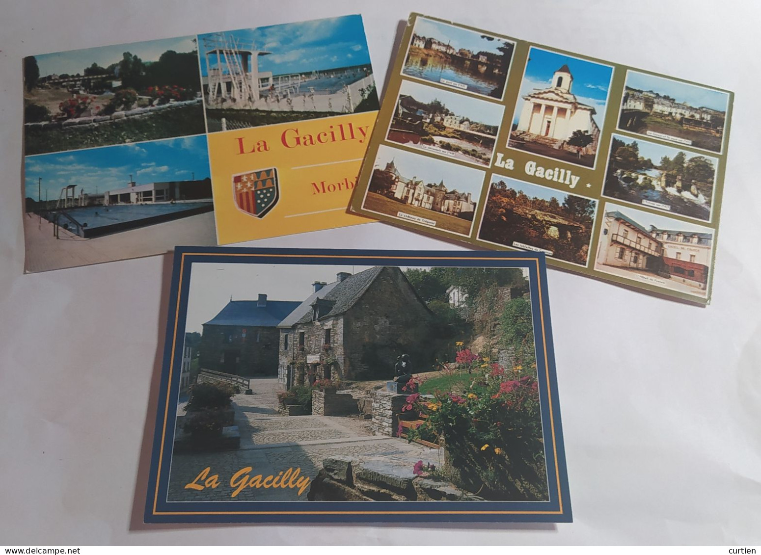 La GACILLY . 56 . Lot De 3 Cartes - La Gacilly