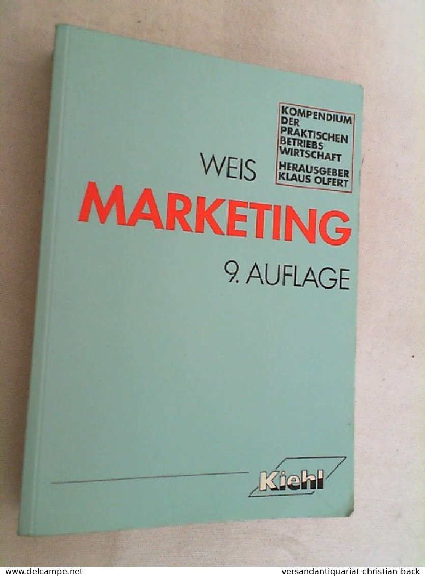 Marketing. - Andere & Zonder Classificatie