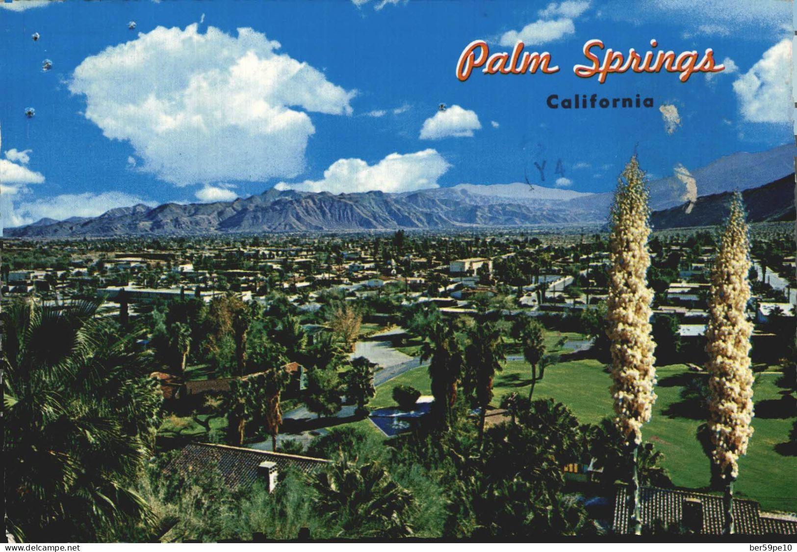 ETAT-UNIS CALIFORNIE PALM SPRINGS VUE GENERALE - Palm Springs