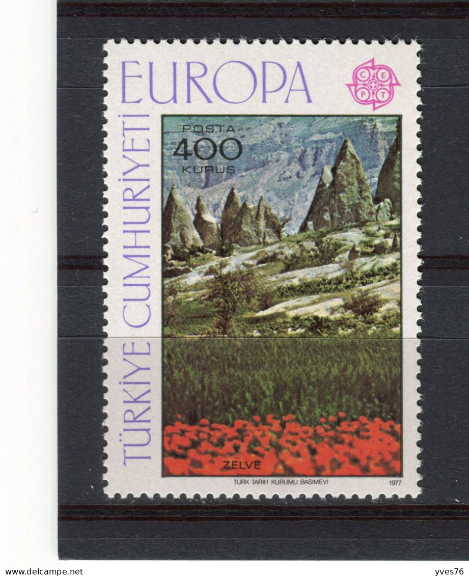 TURQUIE - Y&T N° 2185** - MNH - Europa - Vue De Urgup, Zelve - Neufs